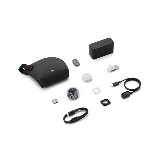 DJI Mic Mini 2S 28-Hour Internal Storage 4TX + 1RX Cross-Gen Connectivity & Four-Channel Output Ship From US Warehouse