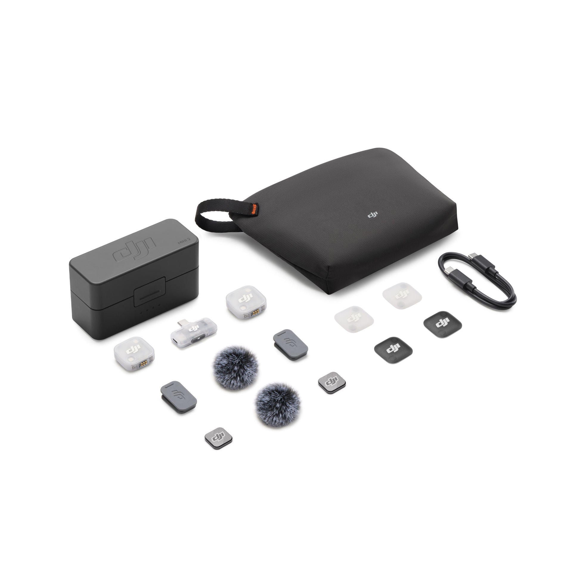 DJI Mic Mini 2 Lightweight & Versatile Compact Storage OsmoAudio Direct Connection