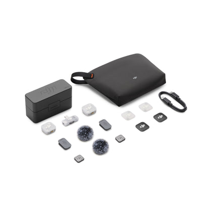 DJI Mic Mini 2 Lightweight & Versatile Compact Storage OsmoAudio Direct Connection