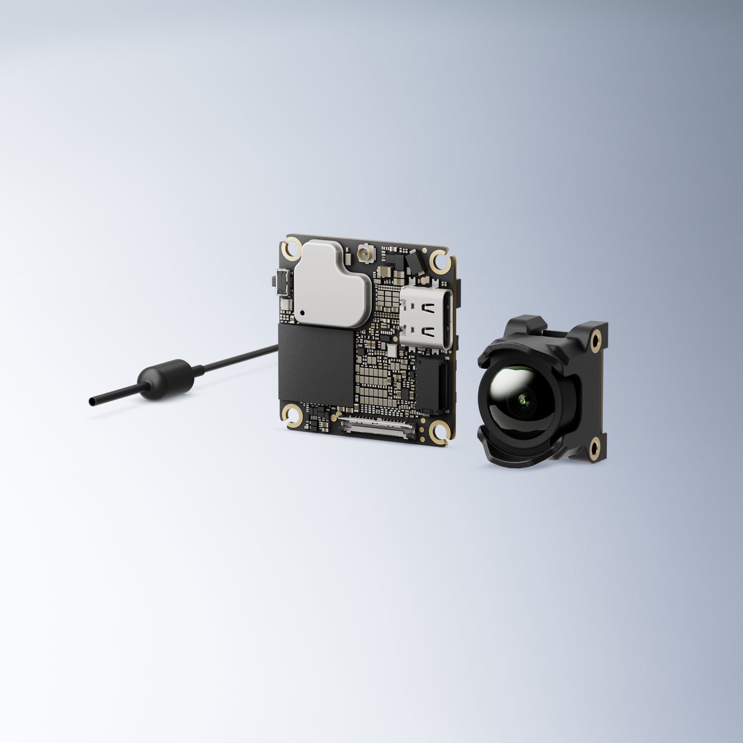 DJI O4 Air Unit  camera records 4K/60fps video O4 transmission with ultra-low latency 15km transmission