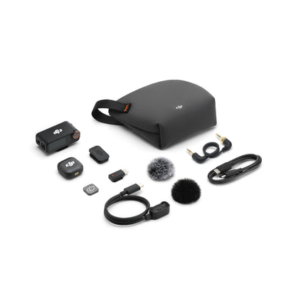 DJI Mic 3 Lightweight & Intuitive, Compact Storage 4TX + 8RX Capability & Four-Channel Output