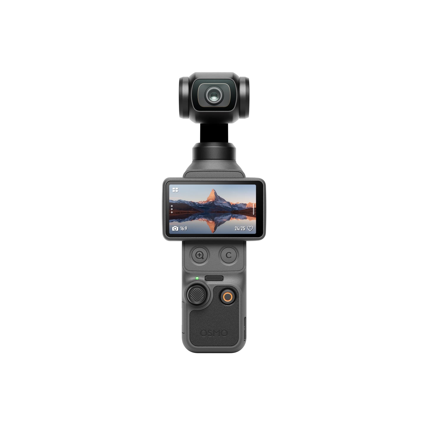 Câmera gimbal DJI Osmo Pocket 4 1" CMOS e 4K/240fps 107 GB de armazenamento integrado 14 pontos de faixa dinâmica Zoom de 2x sem perdas