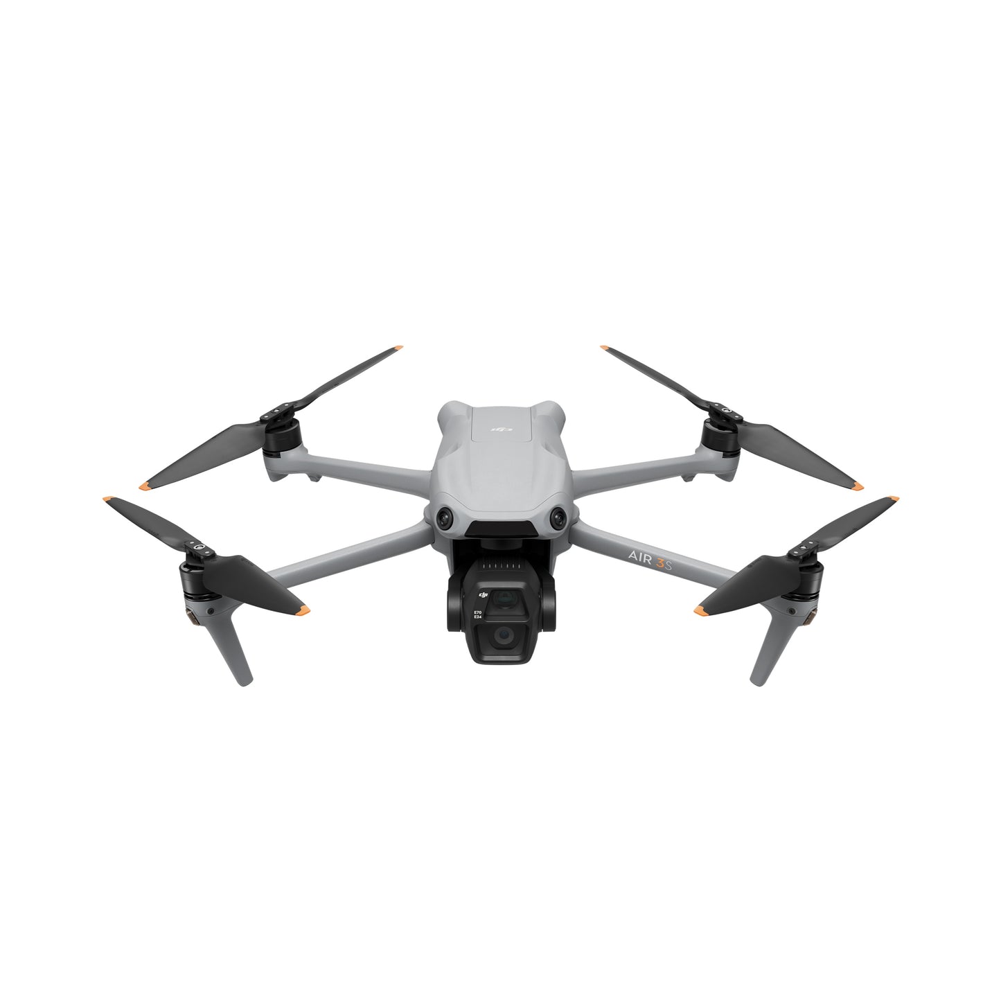 Drone DJI Air 3S Câmera principal CMOS de 1" Tempo de voo de 45 minutos, transmissão de vídeo de 20 km Vídeo HDR 4K/60fps com câmera dupla e 14 pontos de faixa dinâmica