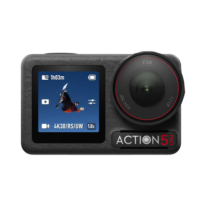 DJI Osmo Action 5 Pro camera With an All-New 1/1.3″ Sensor 4hrs Extended Battery Dual OLED High-Brightness Touchscreens