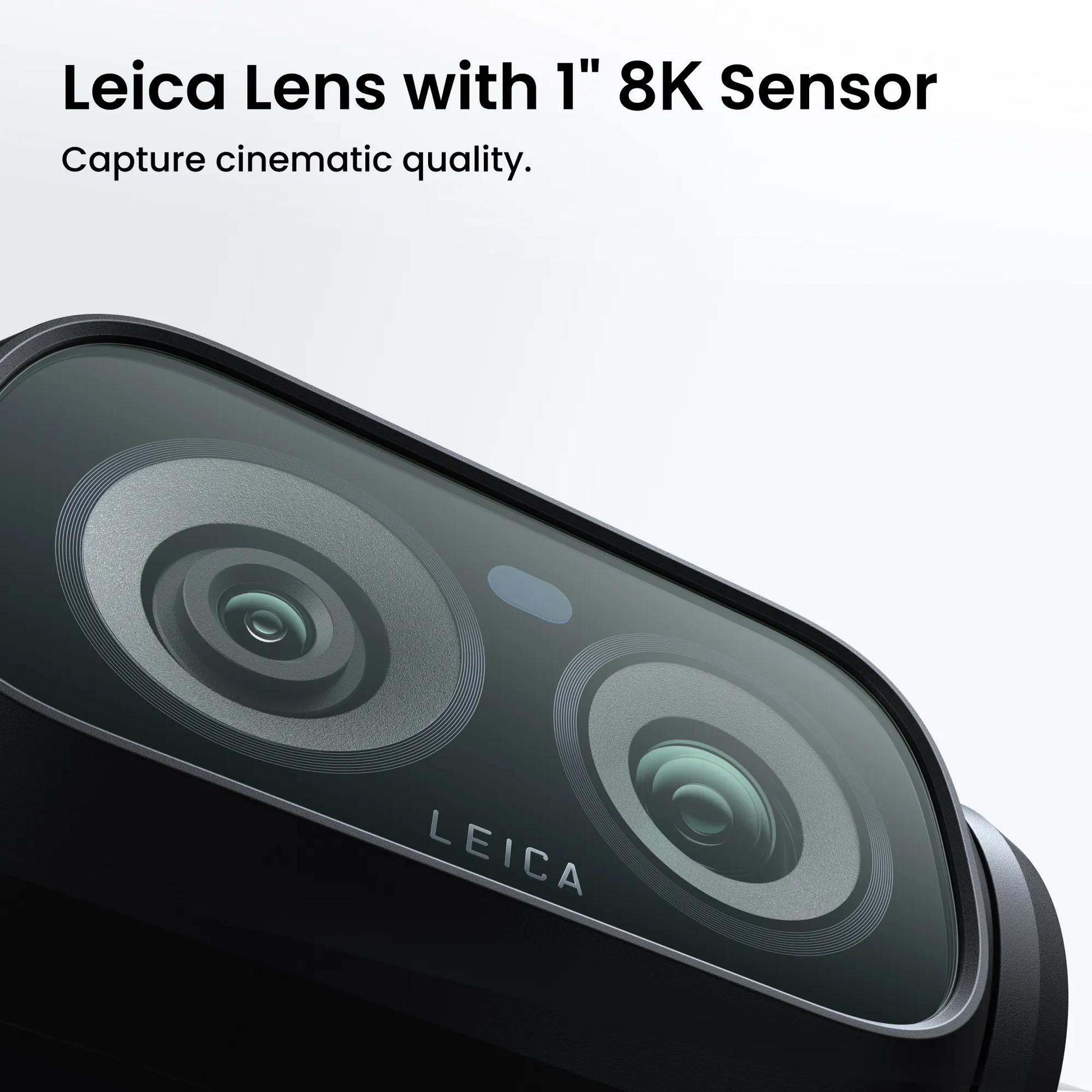 Insta360 Luna Ultra dual-lens 8K gimbal camera with superb low-light performance and a detachable touchscreen.