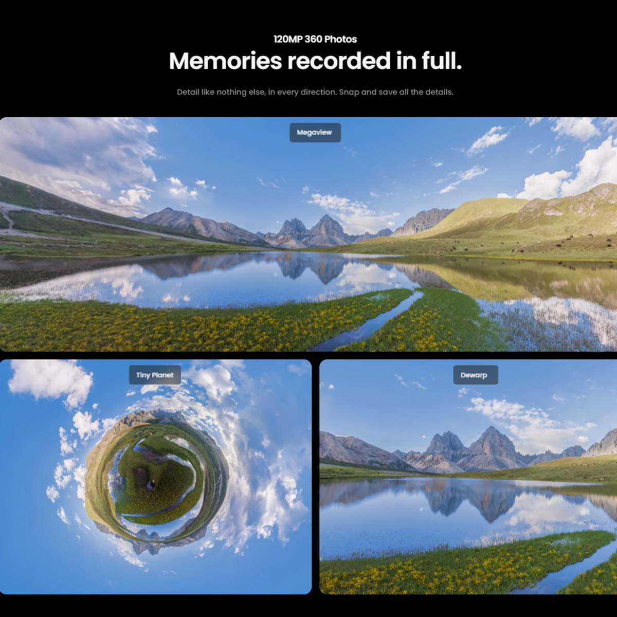 Insta360 X6 Flagship 8K 360 camera with Sony sensors for1-inch imaging. New OLED screen. Compact.Huge potential.