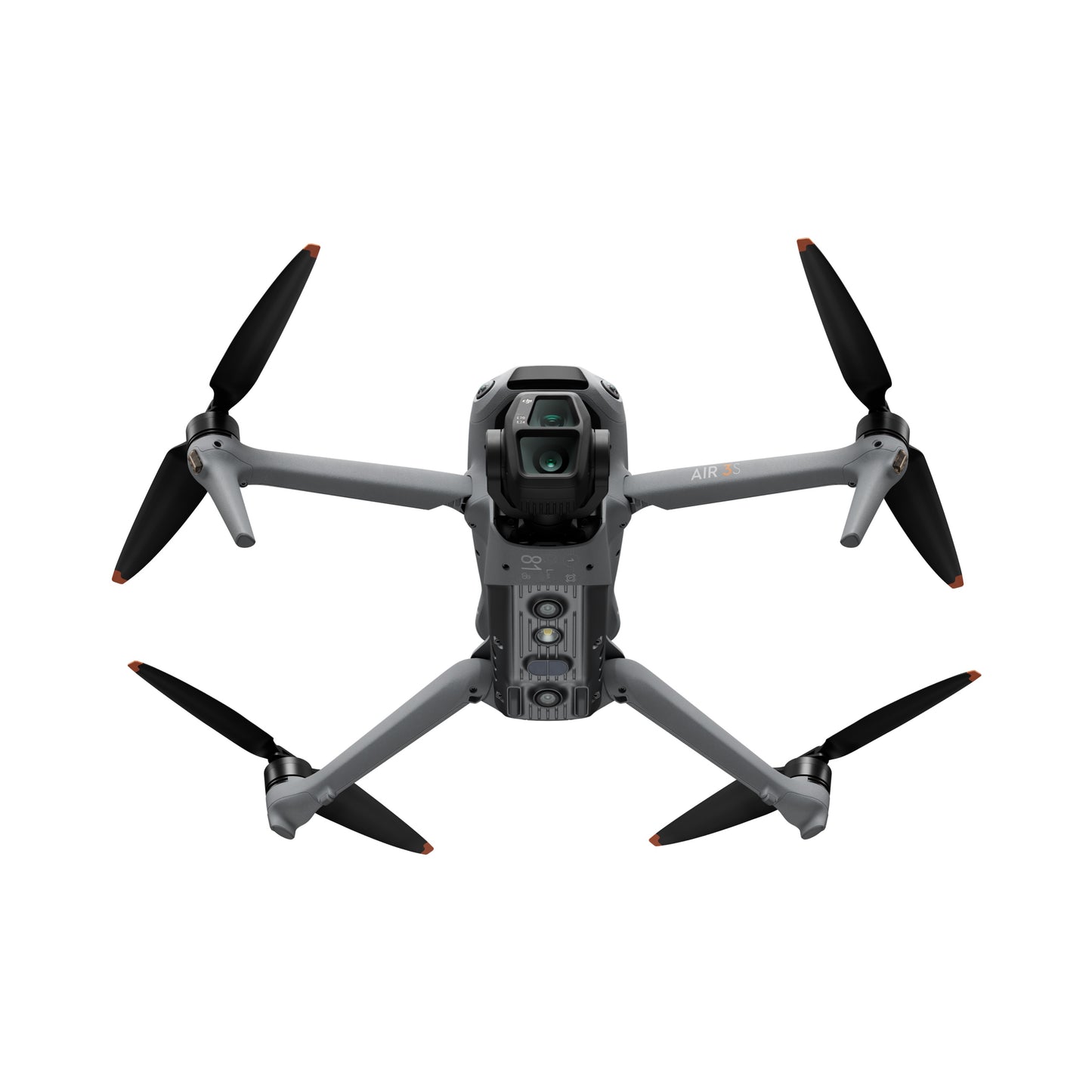 Drone DJI Air 3S Câmera principal CMOS de 1" Tempo de voo de 45 minutos, transmissão de vídeo de 20 km Vídeo HDR 4K/60fps com câmera dupla e 14 pontos de faixa dinâmica