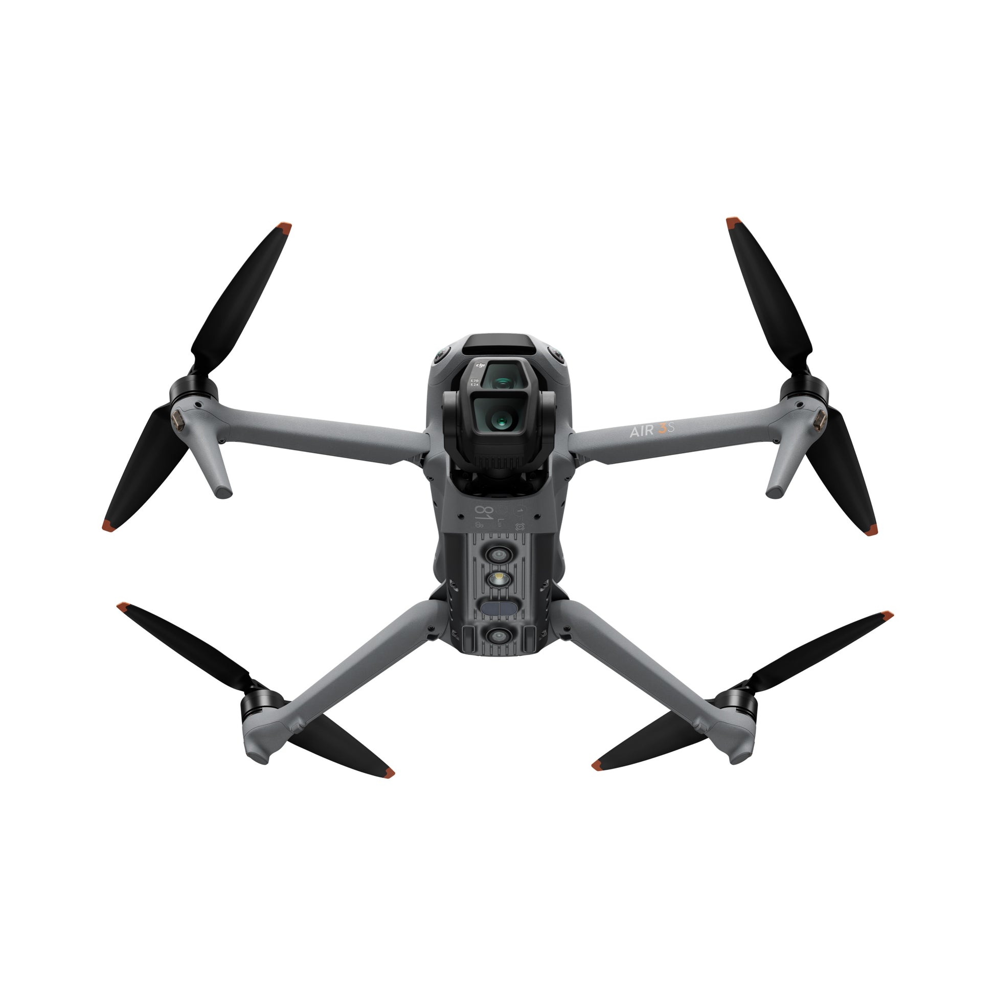 Drone DJI Air 3S Câmera principal CMOS de 1" Tempo de voo de 45 minutos, transmissão de vídeo de 20 km Vídeo HDR 4K/60fps com câmera dupla e 14 pontos de faixa dinâmica