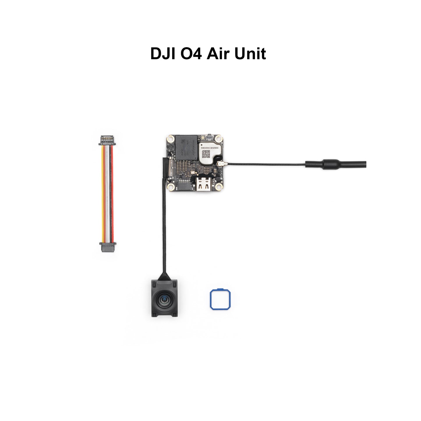 DJI O4 Air Unit  camera records 4K/60fps video O4 transmission with ultra-low latency 15km transmission