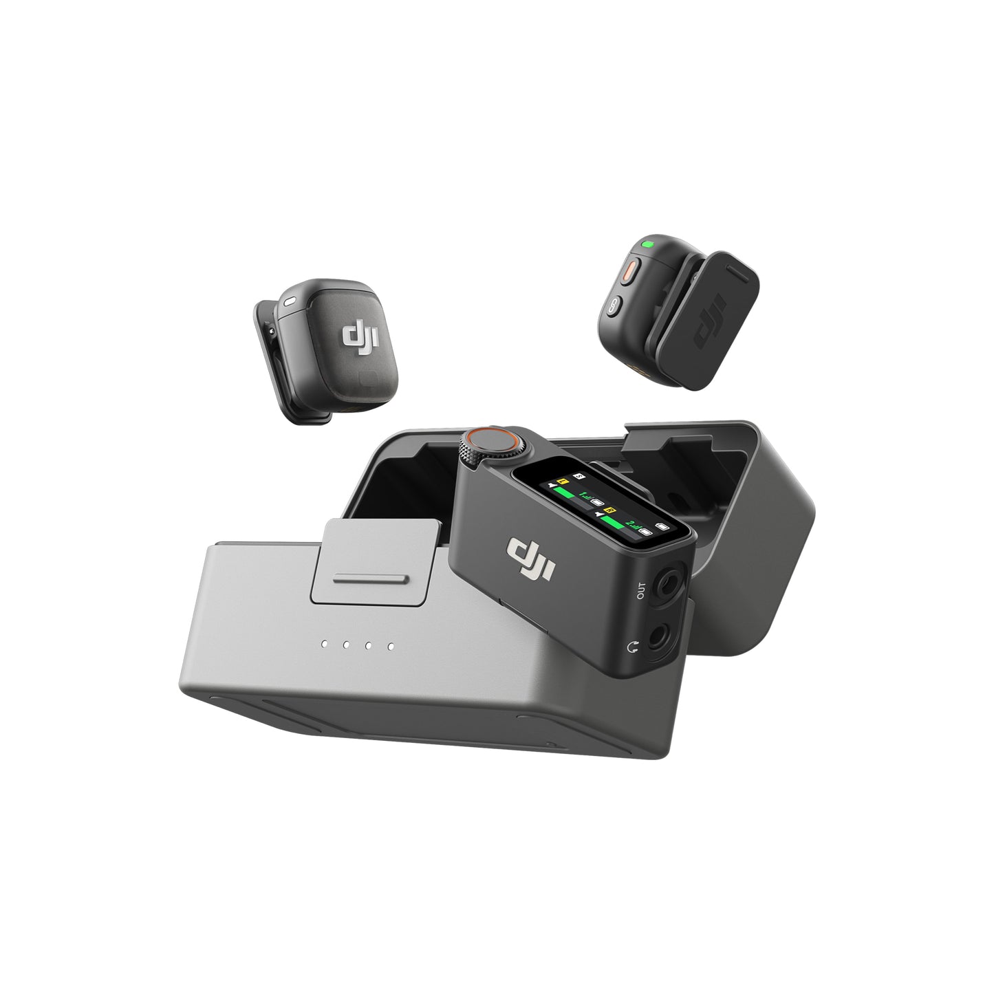 DJI Mic 3 Lightweight & Intuitive, Compact Storage 4TX + 8RX Capability & Four-Channel Output