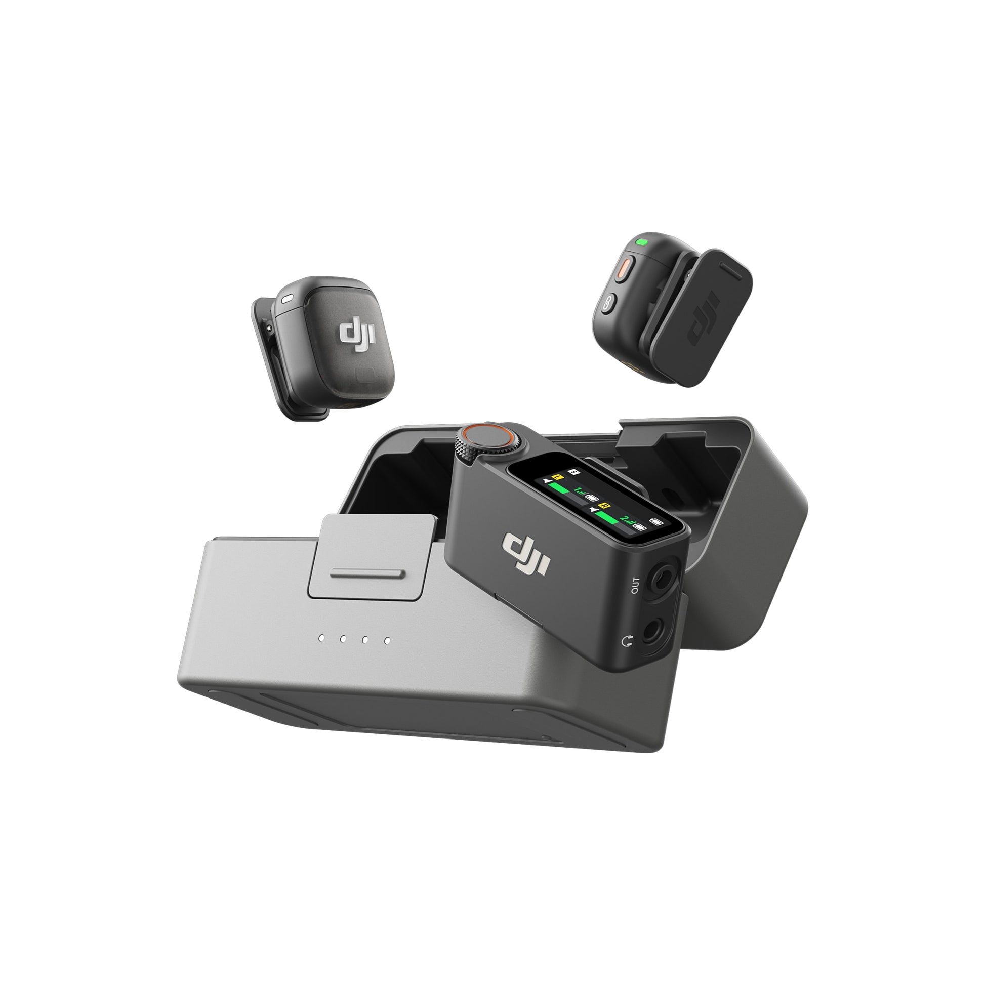 DJI Mic 3 Lightweight & Intuitive, Compact Storage 4TX + 8RX Capability & Four-Channel Output