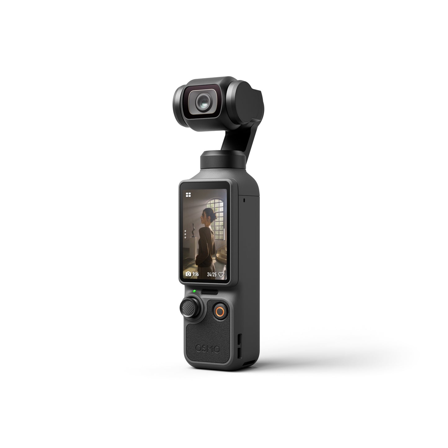 Câmera gimbal DJI Osmo Pocket 4 1" CMOS e 4K/240fps 107 GB de armazenamento integrado 14 pontos de faixa dinâmica Zoom de 2x sem perdas