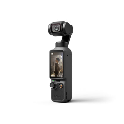 Câmera gimbal DJI Osmo Pocket 4 1" CMOS e 4K/240fps 107 GB de armazenamento integrado 14 pontos de faixa dinâmica Zoom de 2x sem perdas