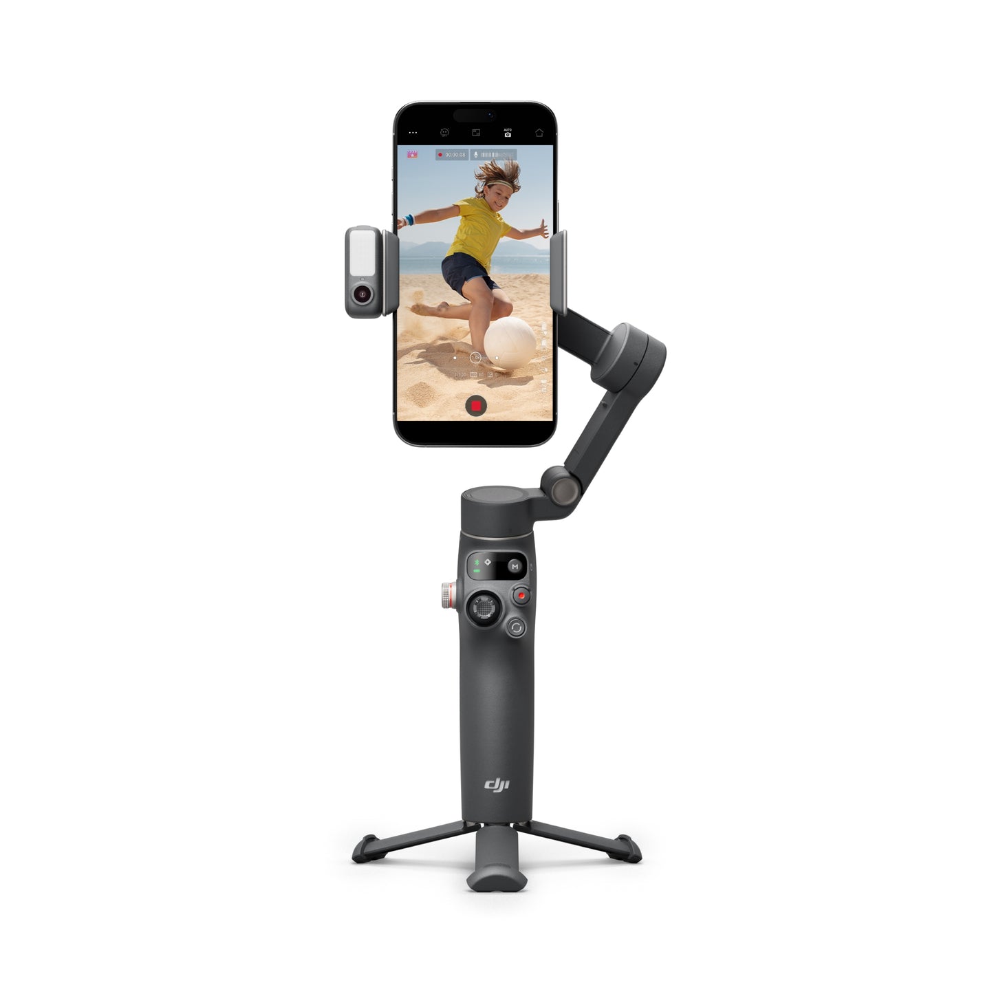 DJI Osmo Mobile 7P gimbal Built-in Extension Rod & Tripod 10-Hour Battery Life & Phone Charging