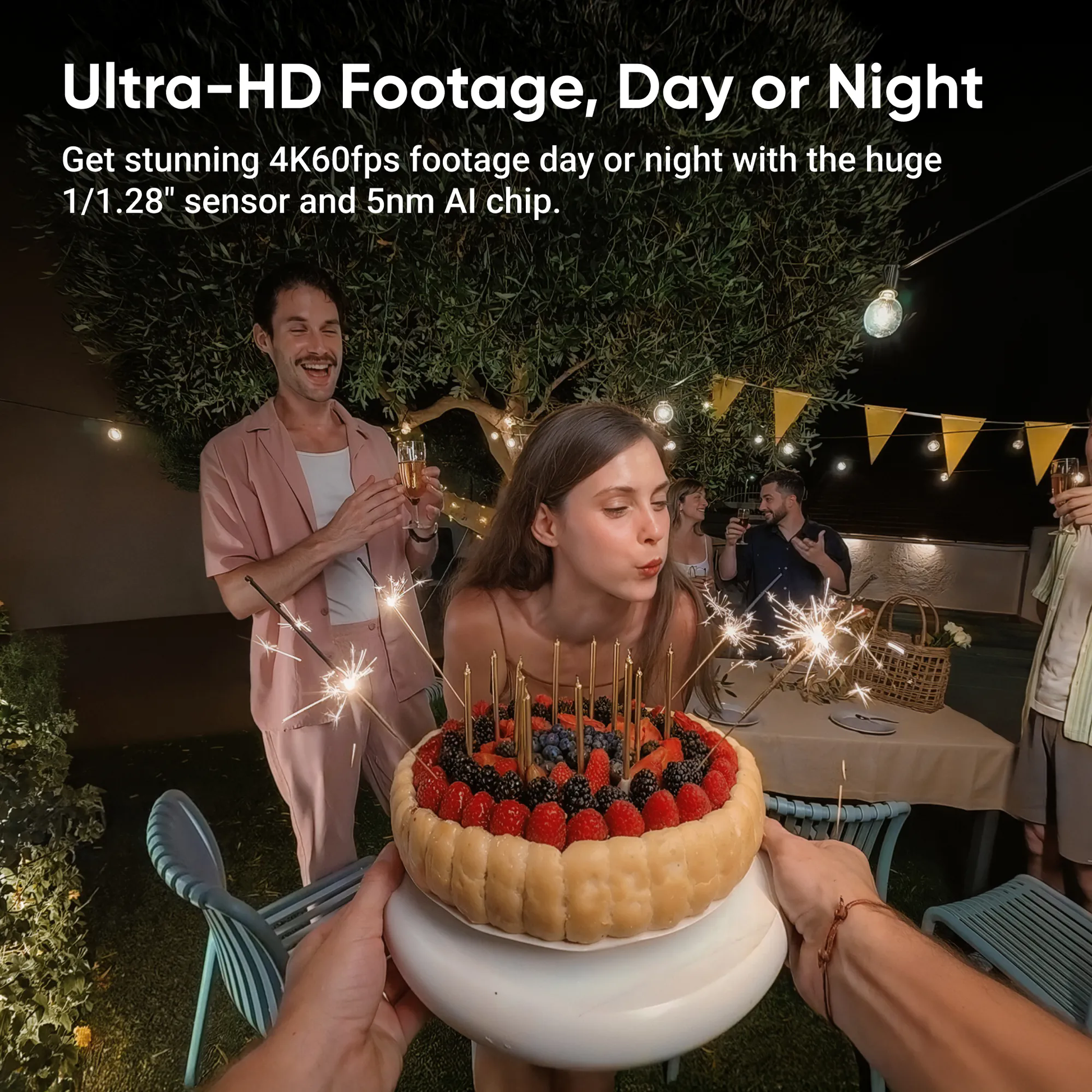 Insta360 GO Ultra action camera Get stunning 4K60fps footage day or night with the huge 1/1.28" sensor and 5nm AI chip Ship From US Warehouse