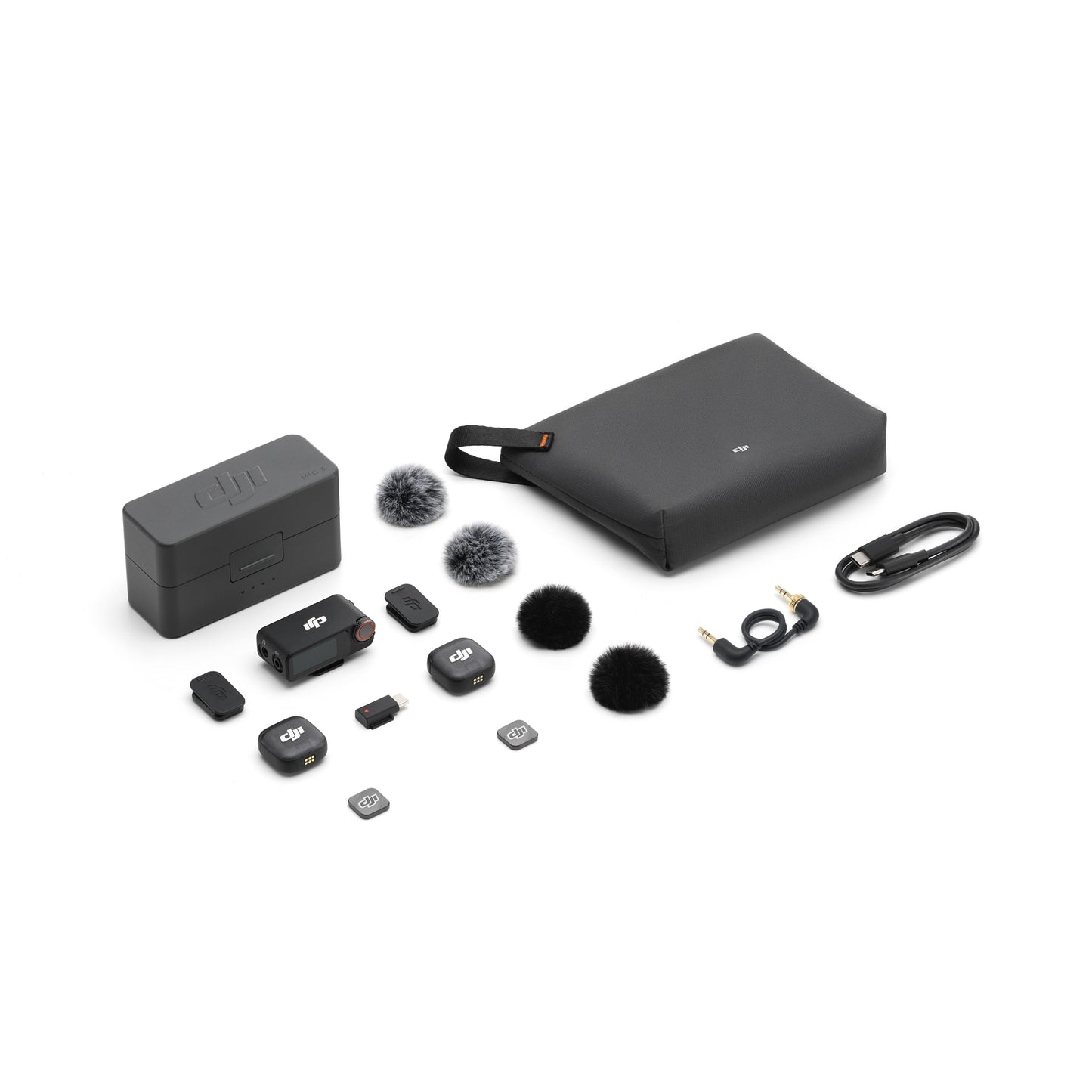 DJI Mic 3 Lightweight & Intuitive, Compact Storage 4TX + 8RX Capability & Four-Channel Output