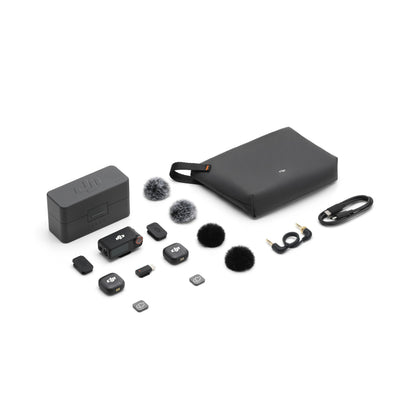 DJI Mic 3 Lightweight & Intuitive, Compact Storage 4TX + 8RX Capability & Four-Channel Output