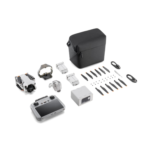 DJI Mini 4 Pro Fly More Combo Plus (DJI RC 2) Under 249g 4K/60fps HDR True Vertical Shooting 20km FHD Video Transmission ship from US warehouse