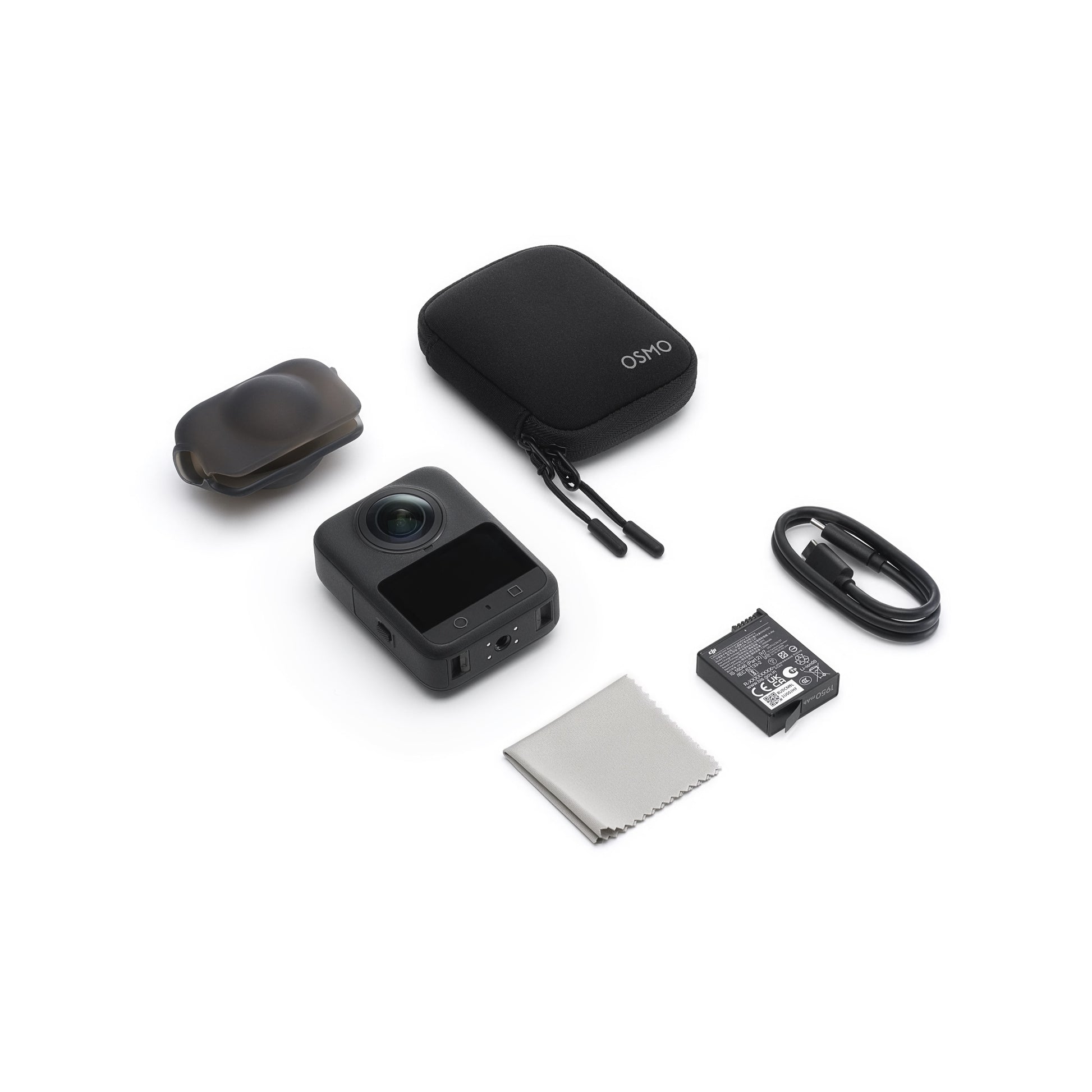 DJI Osmo 360 camera with 1-Inch 360° Imaging 4K/120fps & 170° Boost Video 100-Min 8K/30fps Continuous Recording