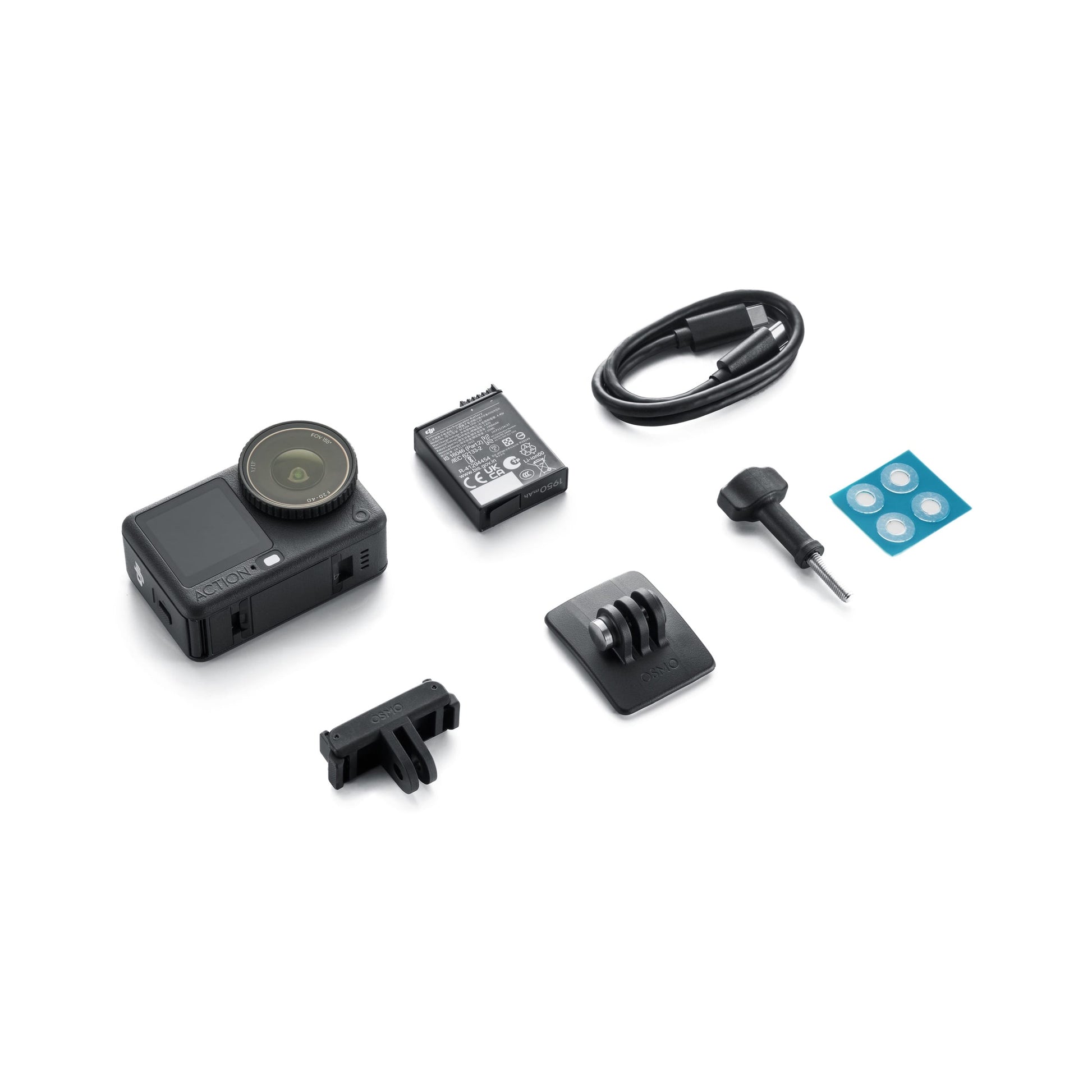 DJI Osmo Action 6 camera 20m Waterproof Ultra-HD 8K Video 1/1.1-Inch Square Sensor 50GB Built-in Storage
