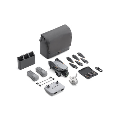 Drone DJI Air 3S Câmera principal CMOS de 1" Tempo de voo de 45 minutos, transmissão de vídeo de 20 km Vídeo HDR 4K/60fps com câmera dupla e 14 pontos de faixa dinâmica