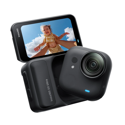Insta360 GO Ultra action camera Get stunning 4K60fps footage day or night with the huge 1/1.28" sensor and 5nm AI chip Ship From US Warehouse
