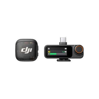 DJI Mic 3 Lightweight & Intuitive, Compact Storage 4TX + 8RX Capability & Four-Channel Output