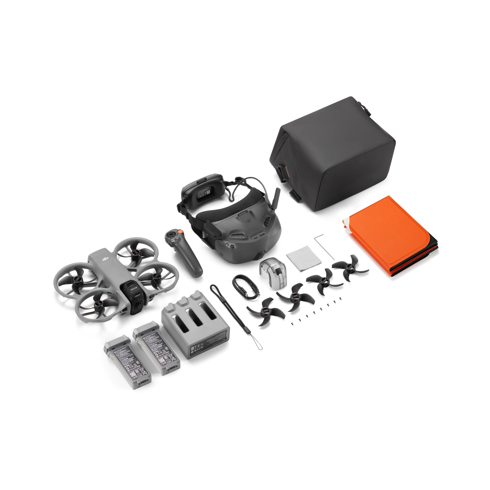 DJI Avata 360 drone Imagens de Referência de 1 Polegada Vídeo HDR 8K/60fps Transmissão de Vídeo Full HD O4+ Modos Duplos Flexíveis de 360° e Lente Única