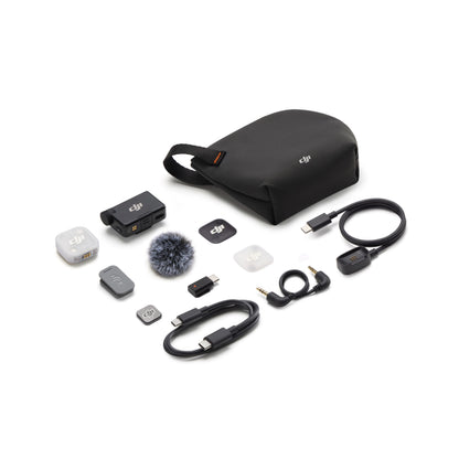 DJI Mic Mini 2 Lightweight & Versatile Compact Storage OsmoAudio Direct Connection