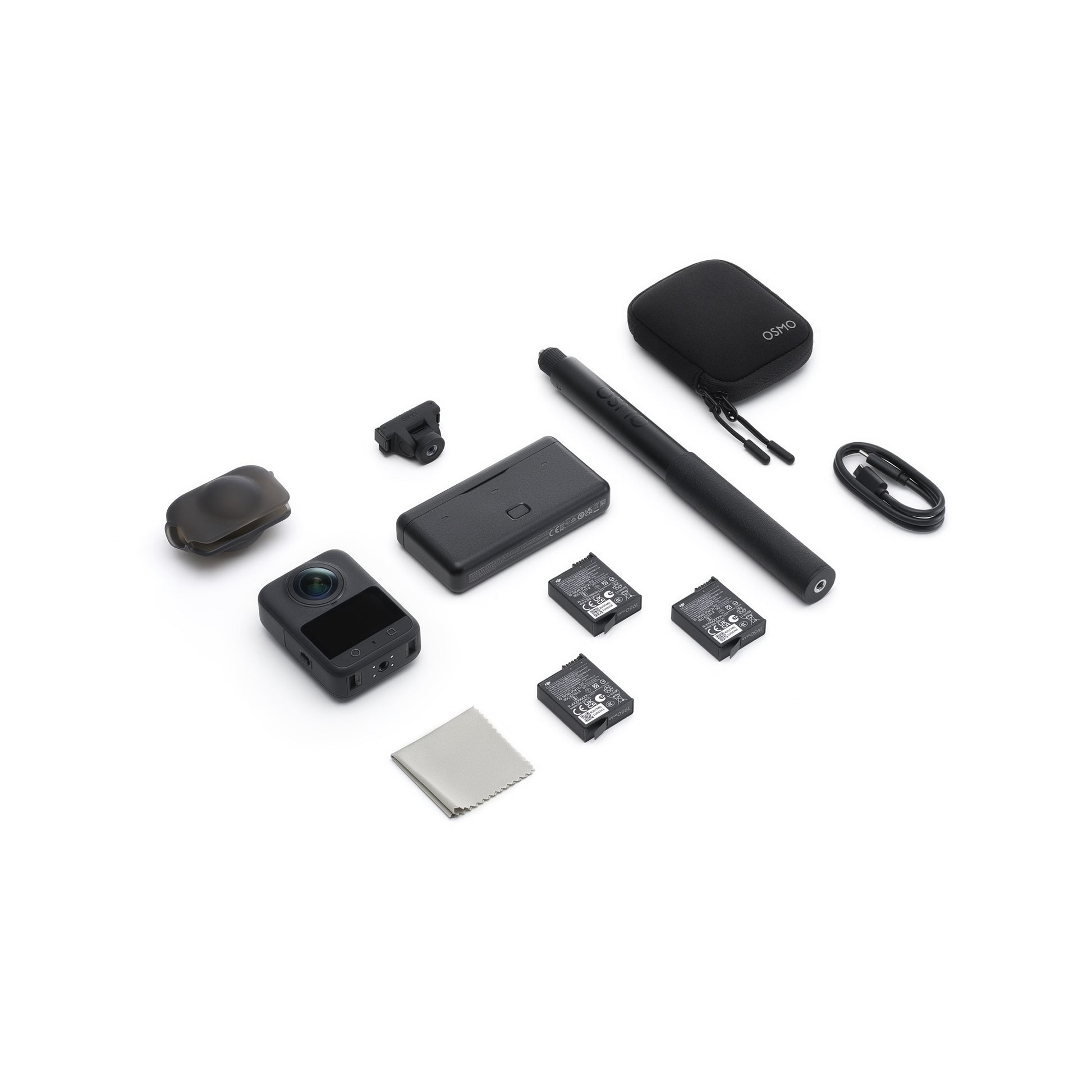 DJI Osmo 360 camera with 1-Inch 360° Imaging 4K/120fps & 170° Boost Video 100-Min 8K/30fps Continuous Recording